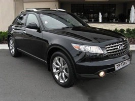 INFINITI FX45 аренда с водителем